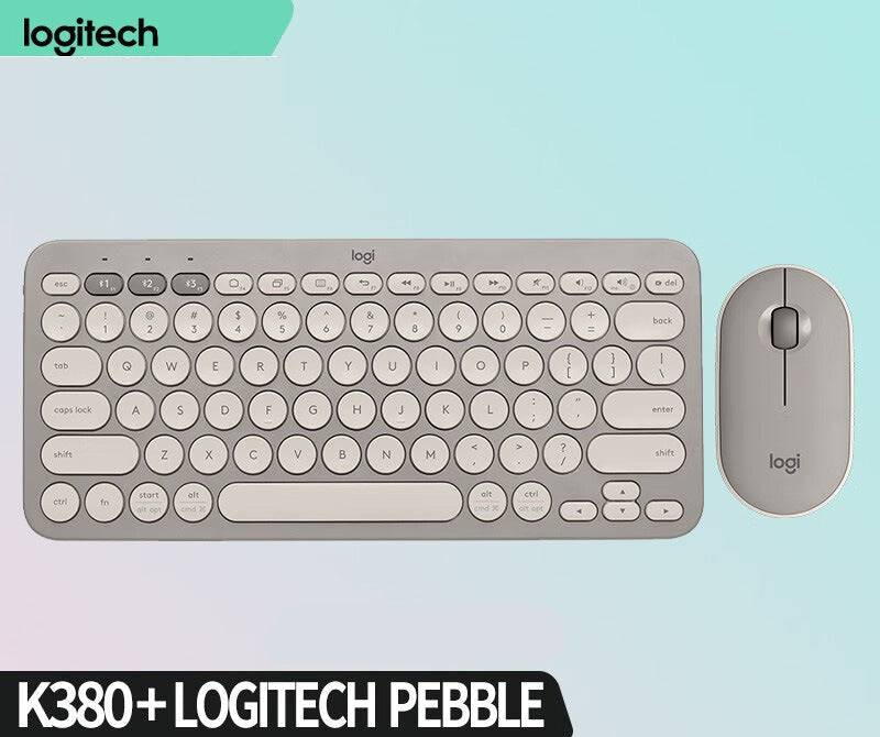 Logitech Pebble K390 Wireless Mouse & Keyboard Combo Set - My Pro Essentials