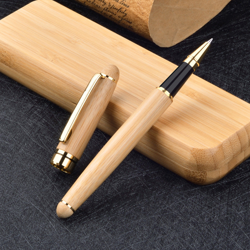 Handcrafted Bamboo Signature Pen Set