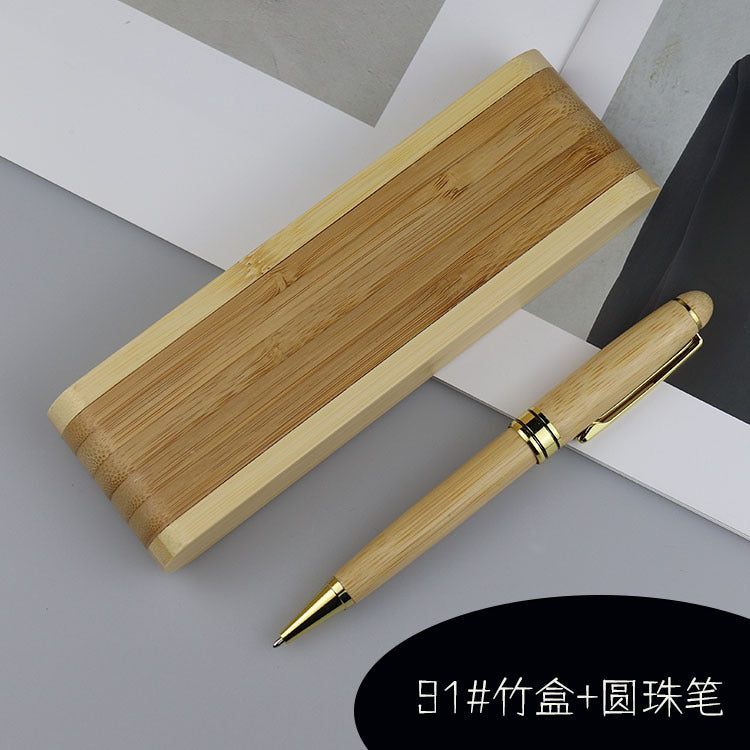 Executive Pen & Gift Box Sets (Bamboo/Maple/Walnut)