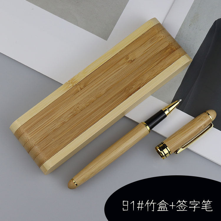 Executive Pen & Gift Box Sets (Bamboo/Maple/Walnut)
