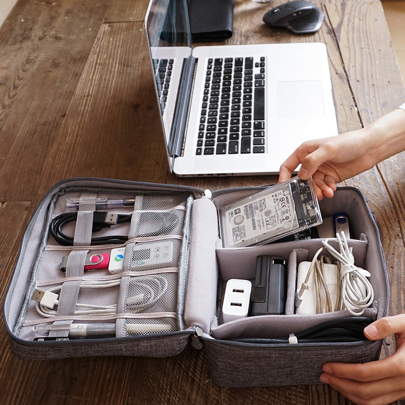 Shock‑Resistant Multi-Functional Electronics Accessory Organizer Bag - My Pro Essentials
