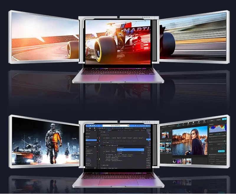 15" Universal Dual-Screen Portable Display - My Pro Essentials