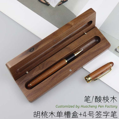 Executive Pen & Gift Box Sets (Bamboo/Maple/Walnut)