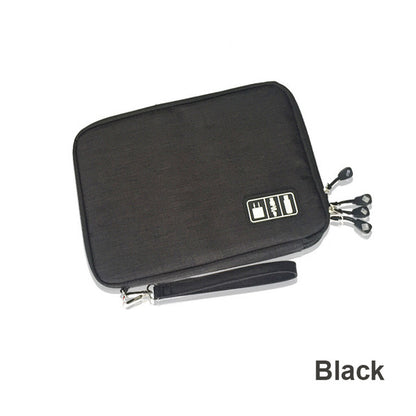Dual‑Layer Travel Storage Case Cable Organizer Bag for Electronics & Accessories - My Pro Essentials