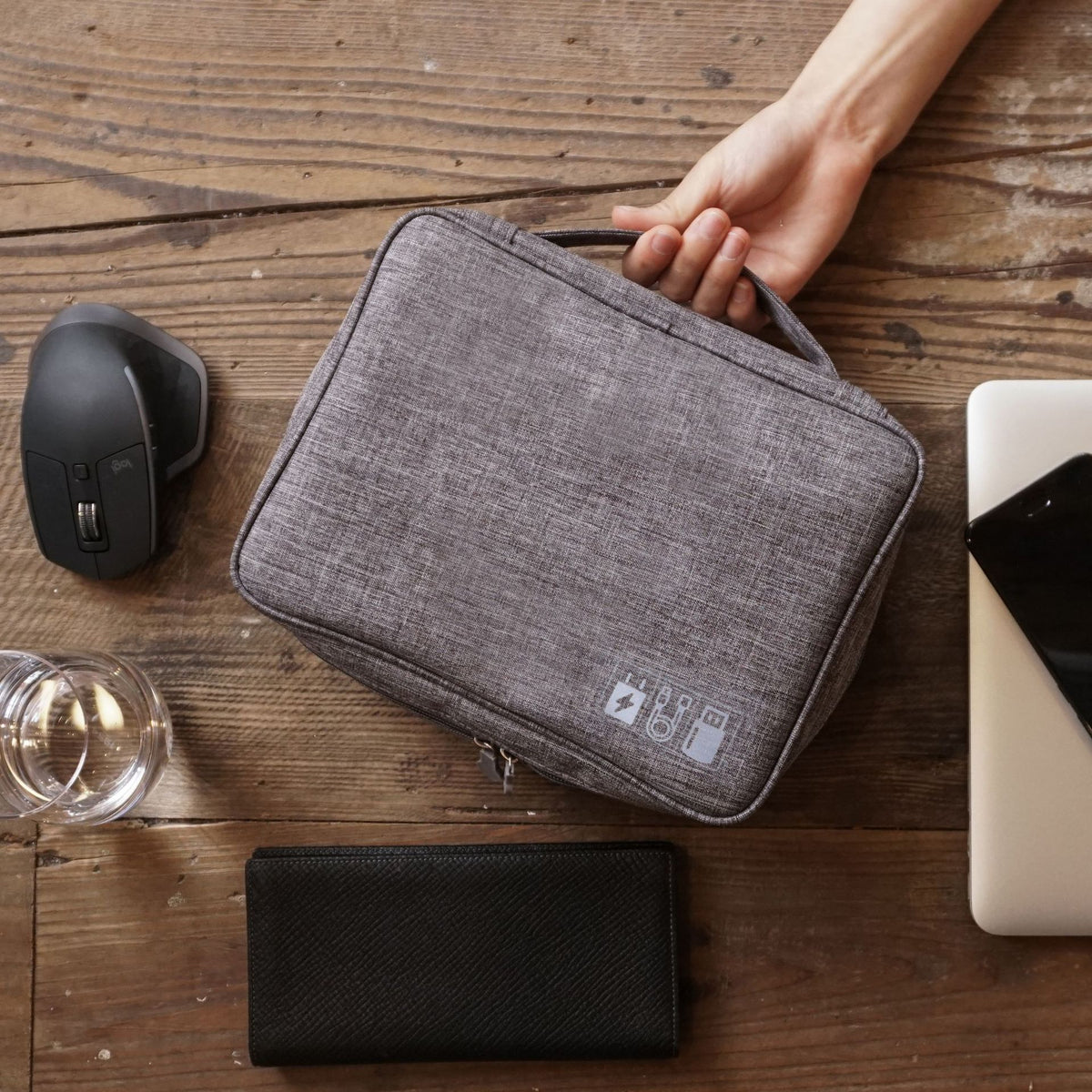 Shock‑Resistant Multi-Functional Electronics Accessory Organizer Bag - My Pro Essentials