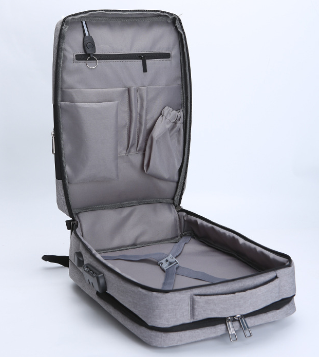 17.3" Waterproof Laptop Backpack with Anti-Theft Design