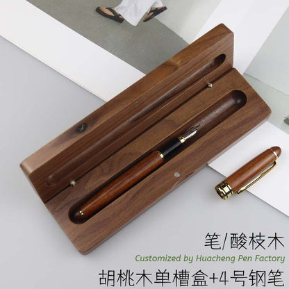 Executive Pen & Gift Box Sets (Bamboo/Maple/Walnut)