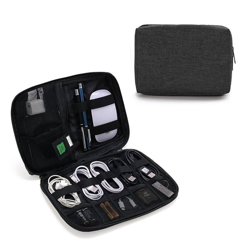 Wholesale Multi‑Pocket Charging Cable Storage Bag — Compact Travel Tech Organizer - My Pro Essentials
