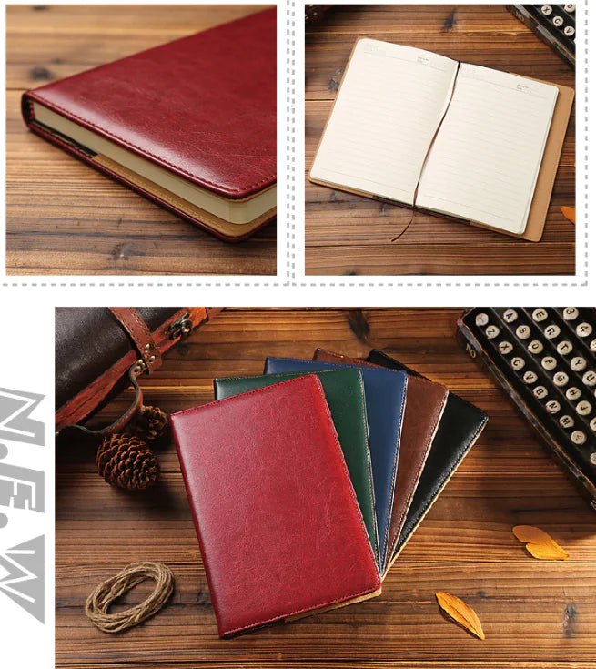 Custom Faux Leather Notebook & Journal (8.35 × 5.79 in) - My Pro Essentials