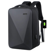 Hard-Shell Anti-Theft Laptop Backpack with USB Charging Port