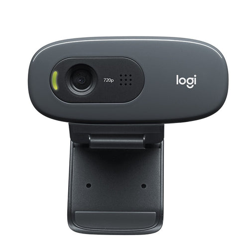Logitech C270 HD USB Webcam for Meetings and Remote Work