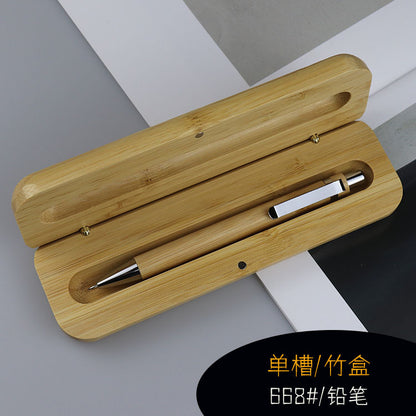 Executive Pen & Gift Box Sets (Bamboo/Maple/Walnut)