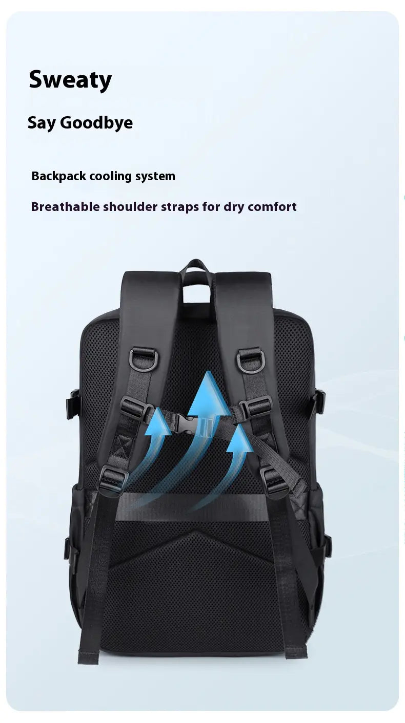 Business‑Class Oxford Laptop Backpack for Work & Travel (25L - 35L) - My Pro Essentials
