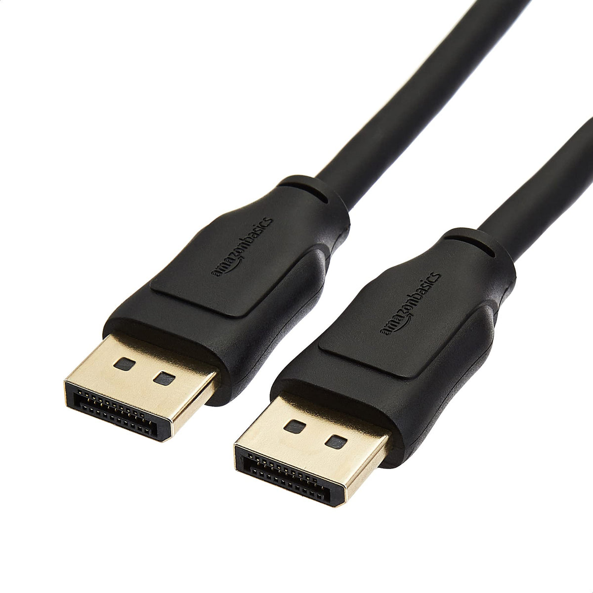 Amazon Basics 6 ft DisplayPort 1.4 Cable - 8K/60Hz, 4K/120Hz, HDR, High‑Speed with Gold‑Plated Connectors - My Pro Essentials