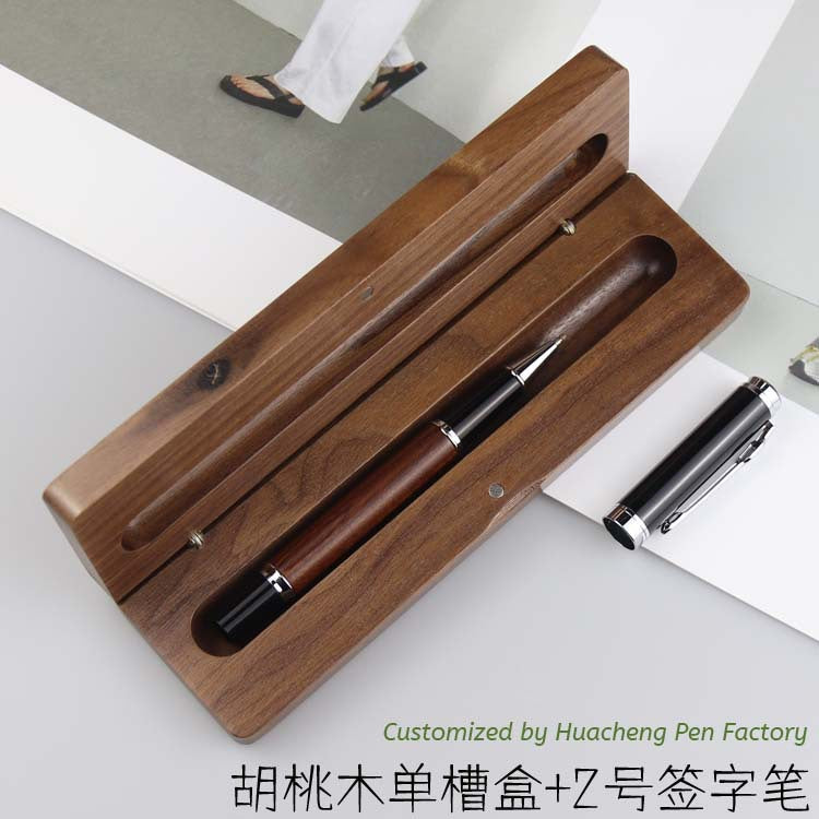 Executive Pen & Gift Box Sets (Bamboo/Maple/Walnut)