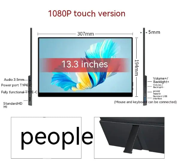 Portable Touchscreen Monitor (#5 - 15") - My Pro Essentials