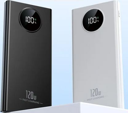 120W Fast Charging Portable Power Bank
