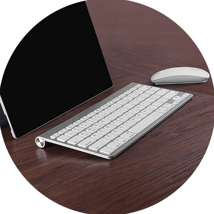 Slim & Portable Bluetooth High‑Precision Keyboard & Mouse Workspace Combo - My Pro Essentials