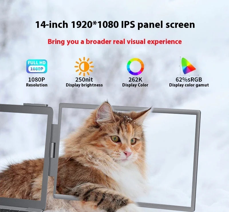 Portable Dual-Screen Display (#6 - 14") - My Pro Essentials