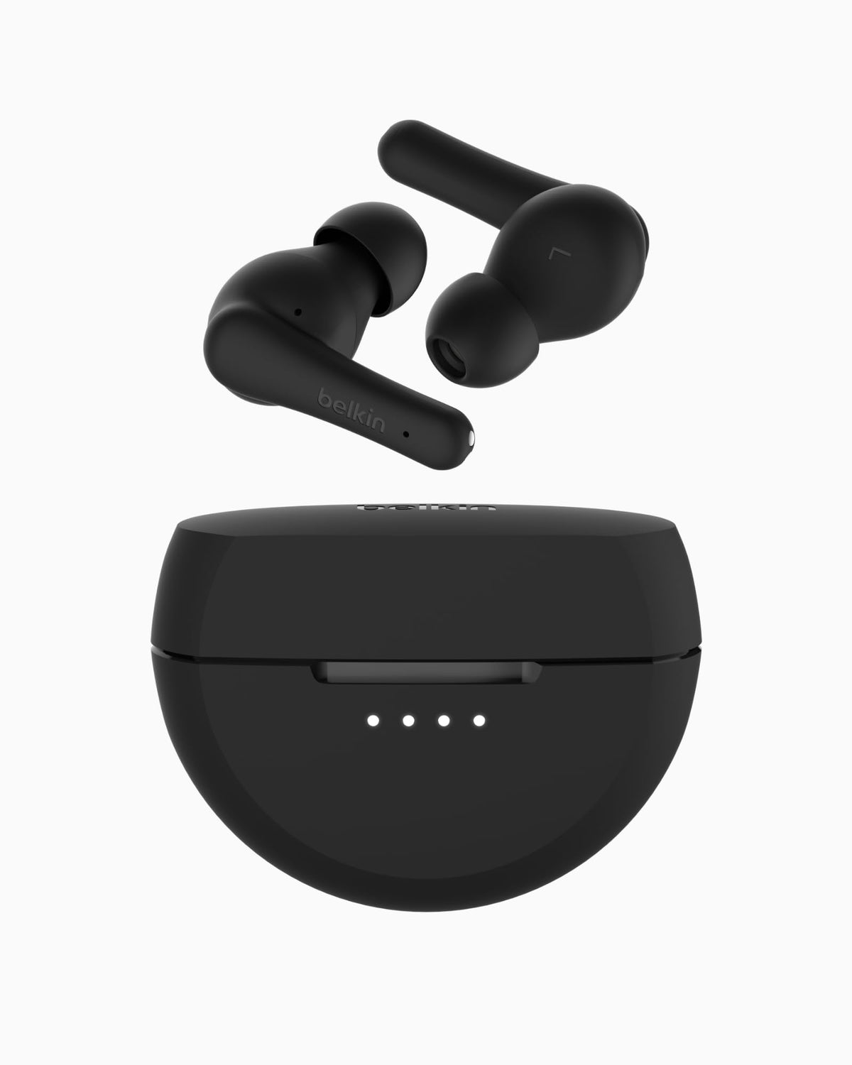 Belkin SoundForm Rhythm True Wireless Earbuds - Bluetooth 5.3, 28‑Hour Battery, ENC Microphones, USB‑C Fast Charging (Black) - My Pro Essentials