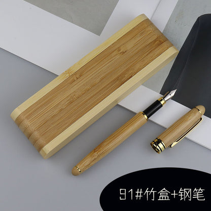 Executive Pen & Gift Box Sets (Bamboo/Maple/Walnut)
