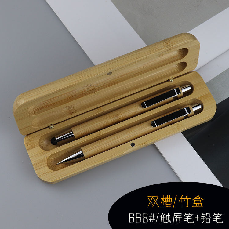 Executive Pen & Gift Box Sets (Bamboo/Maple/Walnut)