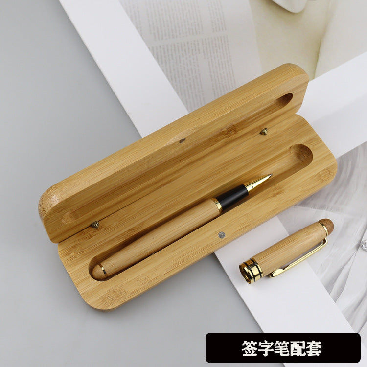 Executive Pen & Gift Box Sets (Bamboo/Maple/Walnut)