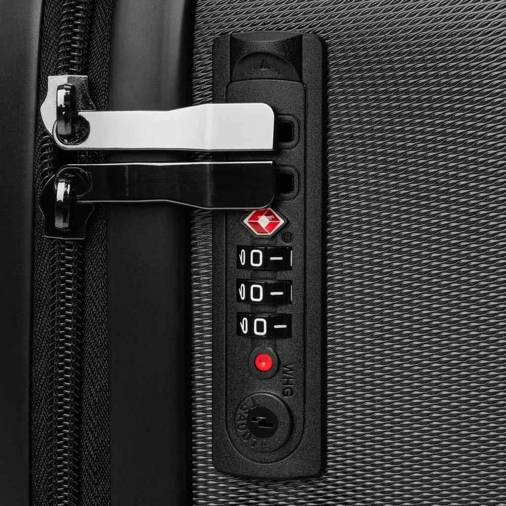 Official MPE Premium Hard-Shell Rolling Suitcase