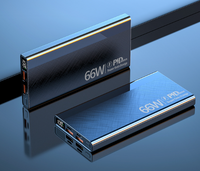 Portable 66W High-Capacity Fast Charging USB Power Bank (10000mAh-30000mAh)
