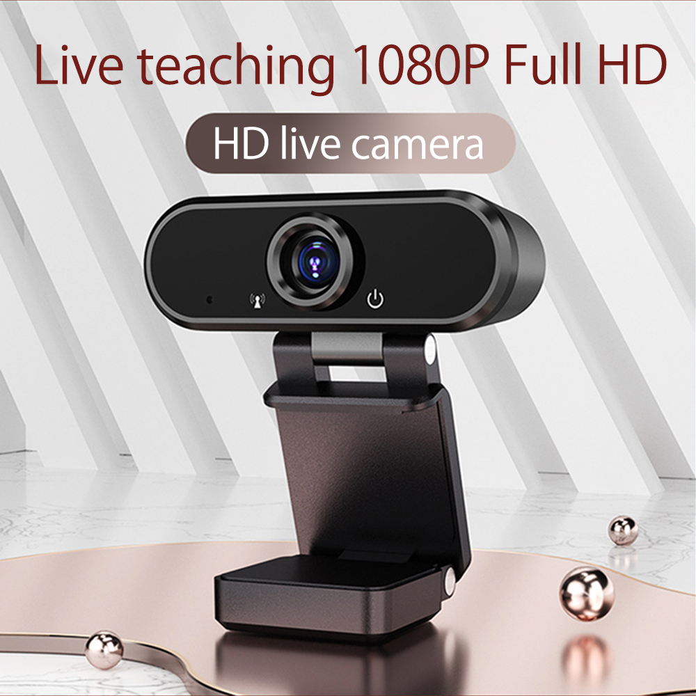 1080P Full HD Autofocus Webcam with Noise-Reducing Microphone