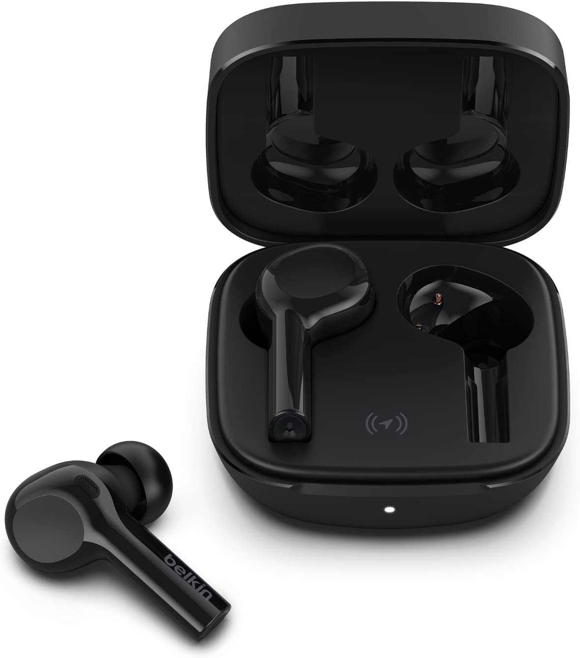 Belkin SoundForm Freedom True Wireless Earbuds with Wireless Charging Case - IPX5 Water Resistant, Deep Bass, 36‑Hour Battery (Black) - My Pro Essentials