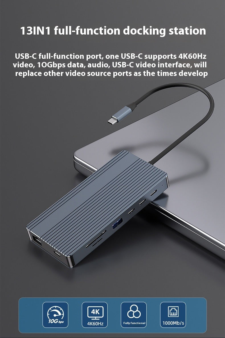 USB-C 13-in-1 4K Docking Station - My Pro Essentials