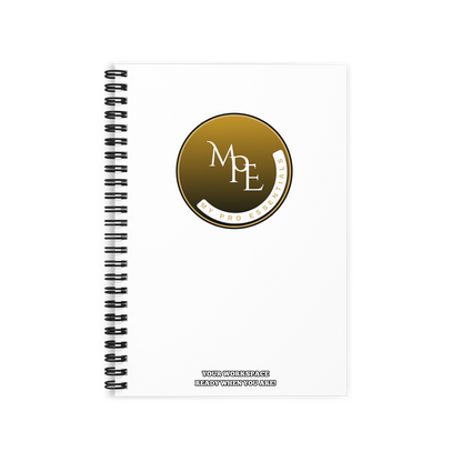 Official MPE Wire-Bound Ruled Line Notebook