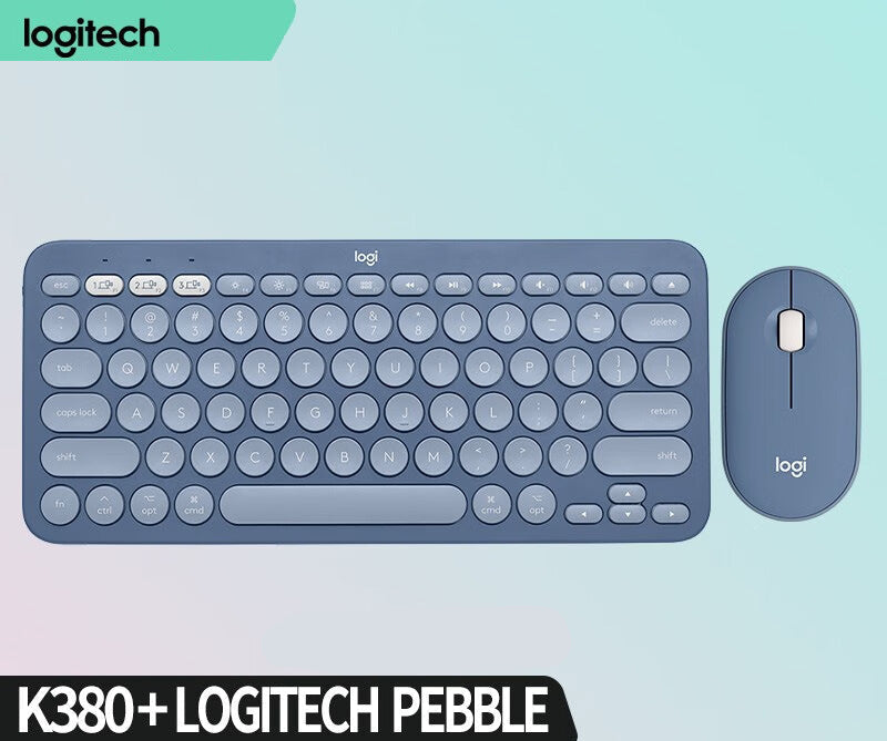 Logitech Pebble K390 Wireless Mouse & Keyboard Combo Set - My Pro Essentials