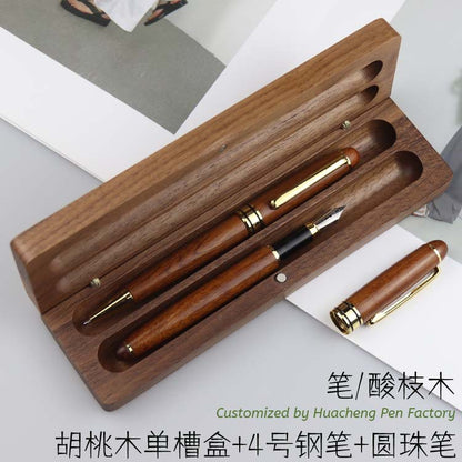 Executive Pen & Gift Box Sets (Bamboo/Maple/Walnut)