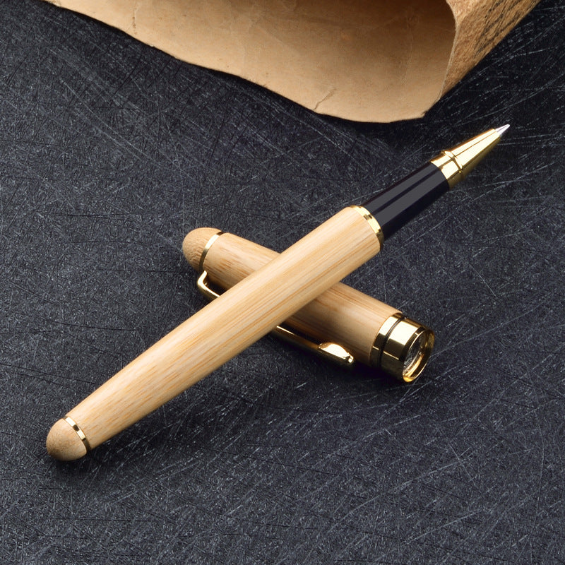 Handcrafted Bamboo Signature Pen Set