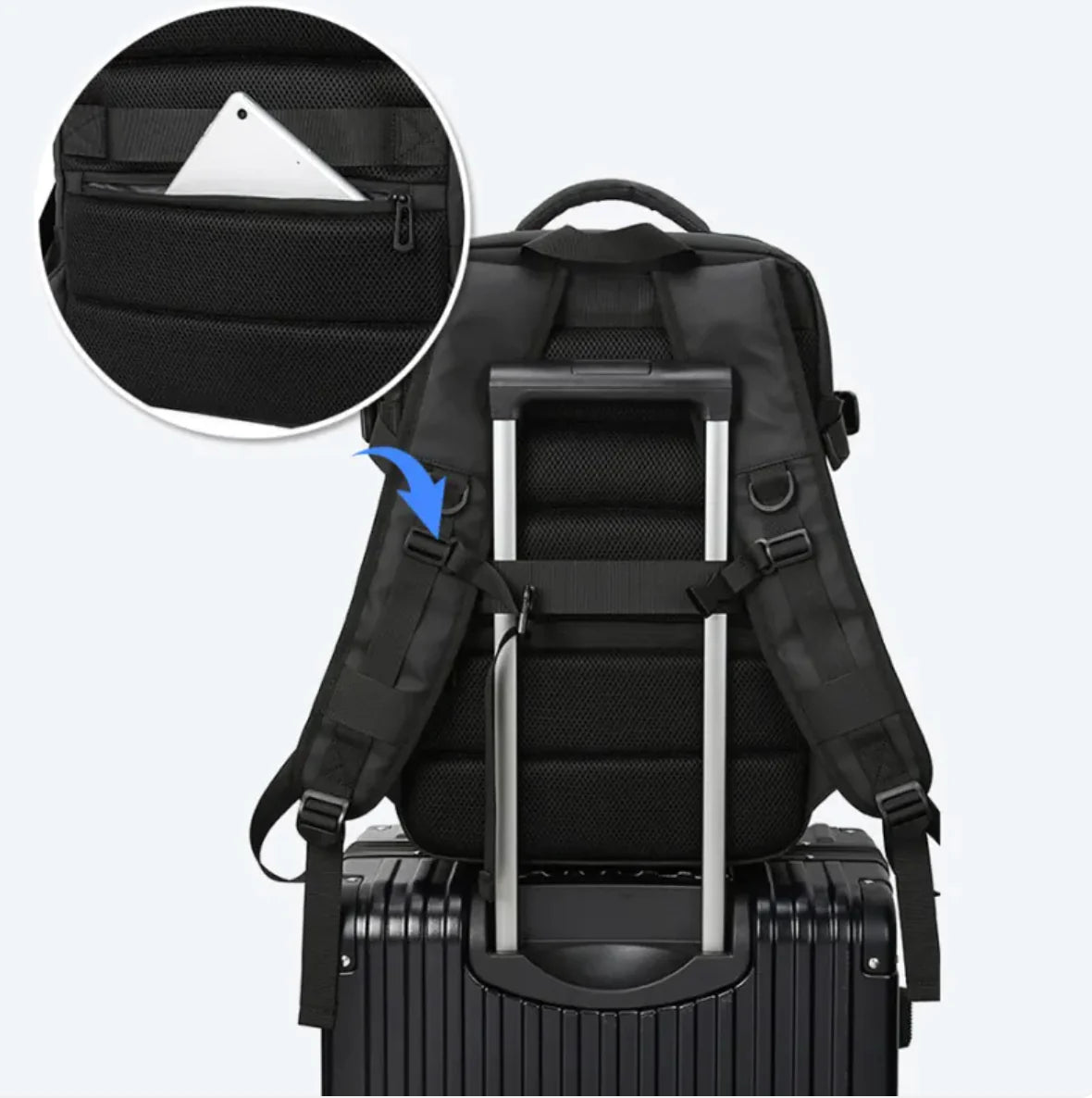 FLCC Expandable Waterproof Laptop Backpack - My Pro Essentials