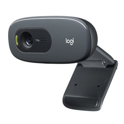 Logitech C270 HD USB Webcam for Meetings and Remote Work