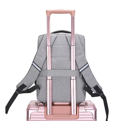 Professional 17.3" Travel & Work Laptop Bag with Anti‑Theft Style Zippers - My Pro Essentials