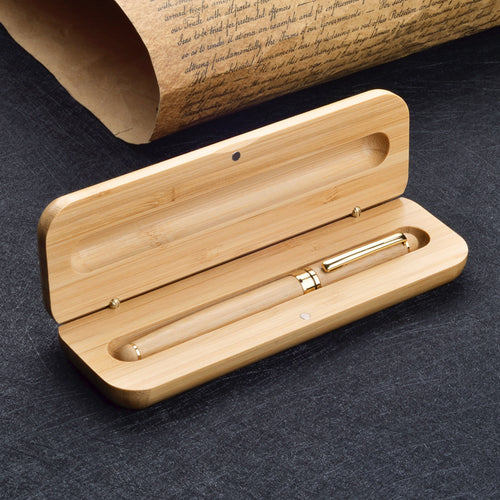 Handcrafted Bamboo Signature Pen Set