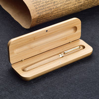 Handcrafted Bamboo Signature Pen Set