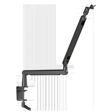 Adjustable Aluminum Microphone Arm Stand for Desktop Setups