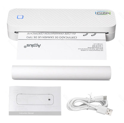 Compact Wireless Travel-Ready Thermal Printer