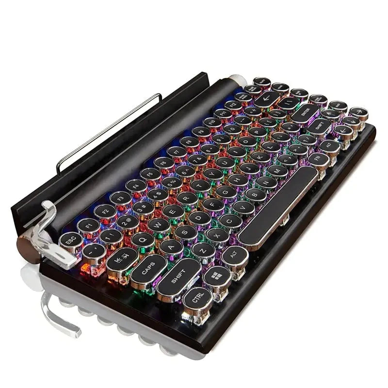 Retro Typewriter style Bluetooth Keyboard