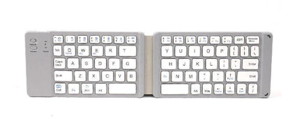 Bi-Fold Bluetooth Keyboard with Integrated Touchpad
