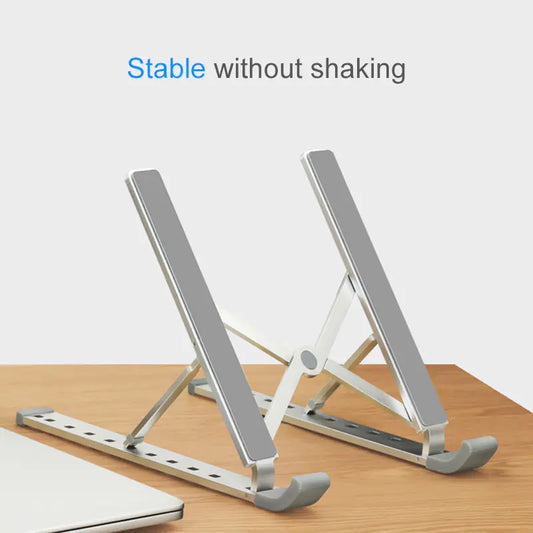 Foldable Aluminum Laptop & Notebook Stand - My Pro Essentials