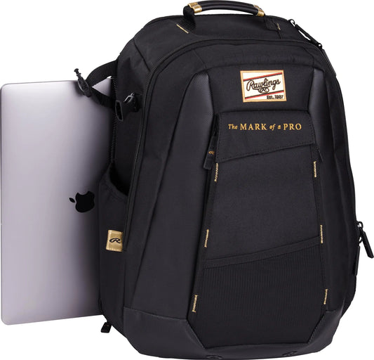 Rawlings | GOLD COLLECTION Backpack | Off‑Field Laptop & Gear Bag (45L) - My Pro Essentials