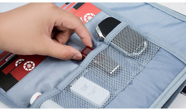 Multifunctional Large‑Format Travel Organizer Case