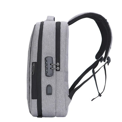 Professional 17.3" Travel & Work Laptop Bag with Anti‑Theft Style Zippers - My Pro Essentials
