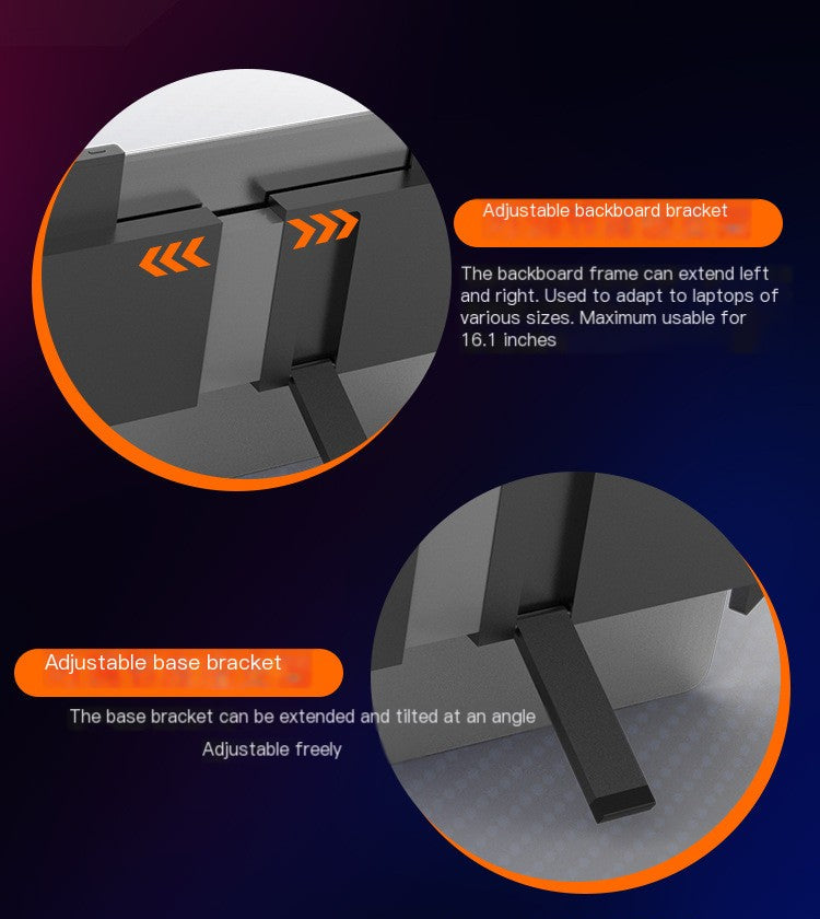 Portable 14" IPS Dual-Screen Travel Monitor